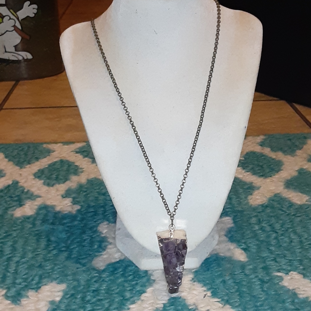 Amethyst Necklace - Picture 2 of 7